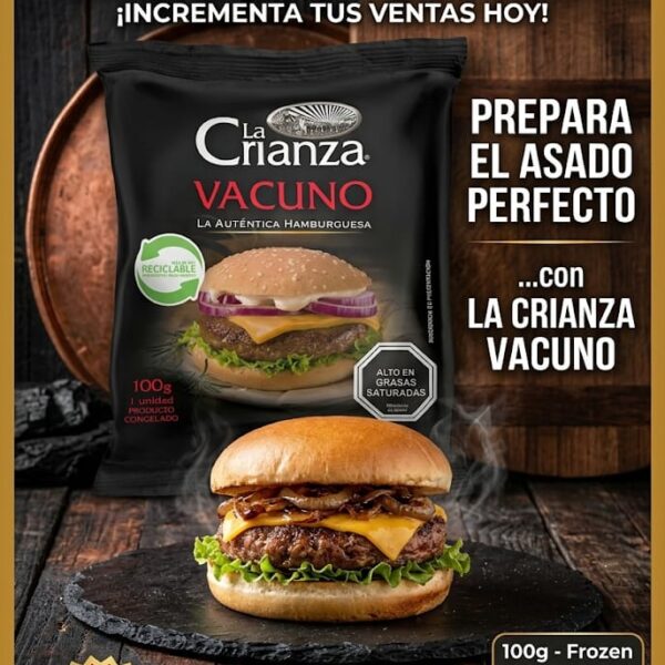 Hamburguesas La Crianza 100gm
