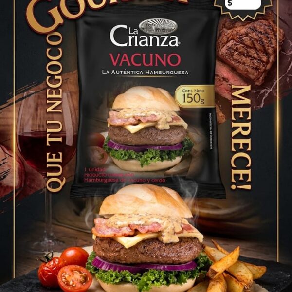Hamburguesas La Crianza 150gm