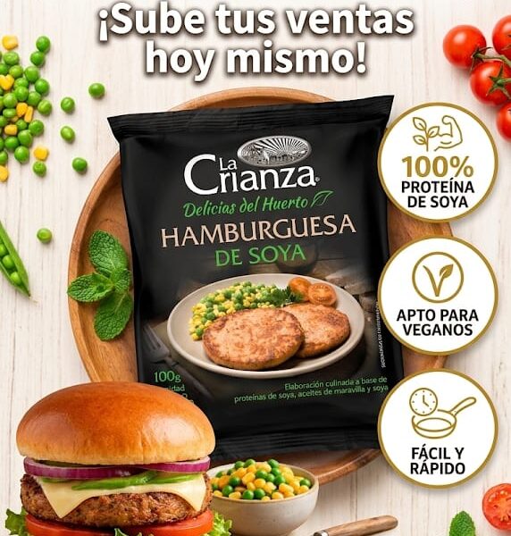 Hamburguesa de Soya La Crianza 100gr