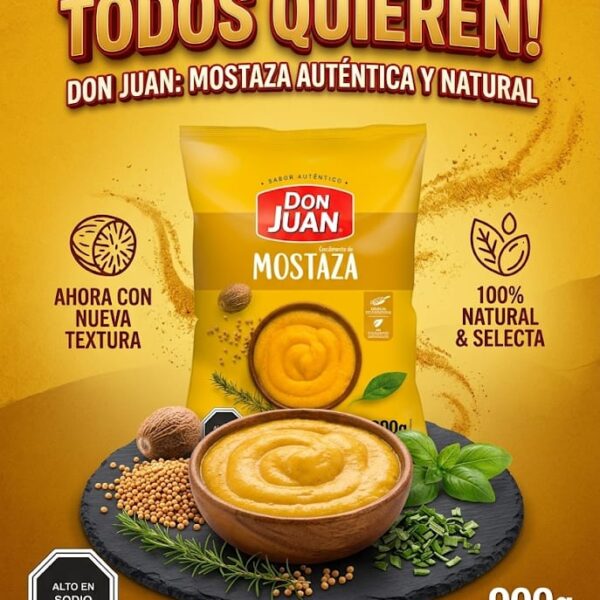 Mostaza Don Juan 900 gramos