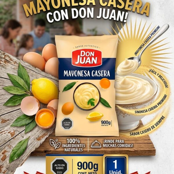 Mayonesa Don Juan 900grs