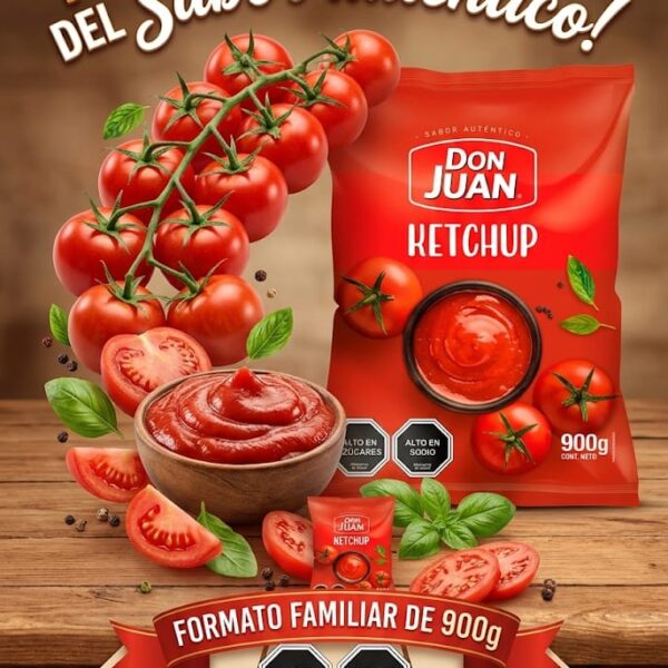 Ketchup Don Juan 900 gramos