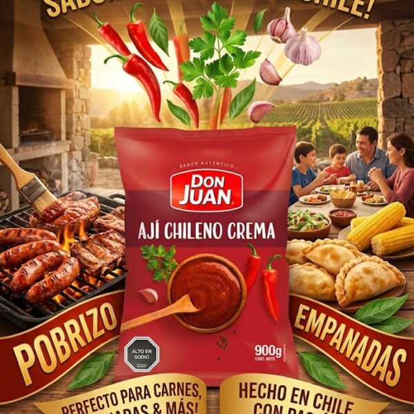 Aji Crema Don Juan 900 gramos