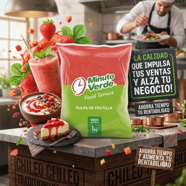 Pulpa Frutilla 1*1
