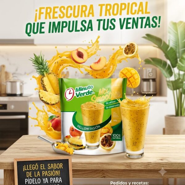 Smoothie Yellow Pasion 15*4