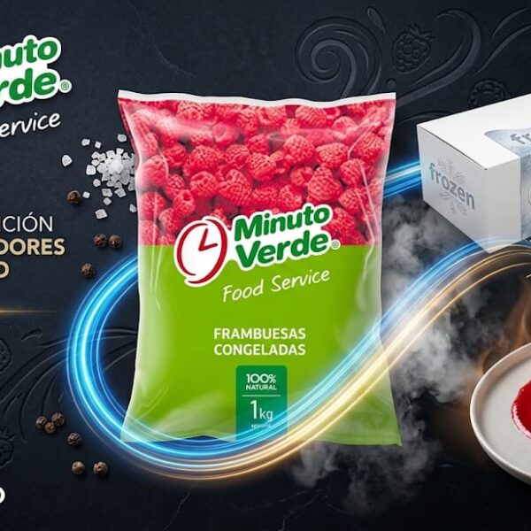 Frambuesa 10*1 Minuto Verde