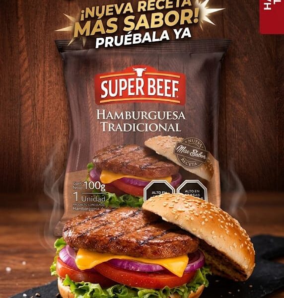 Hamburguesa Super Beef 100 gr