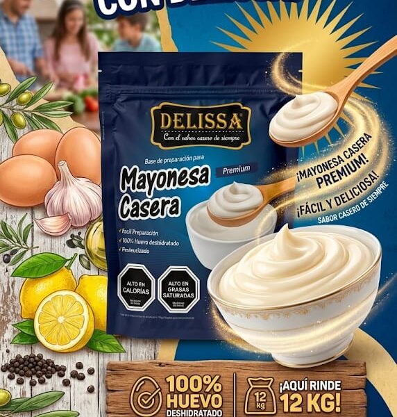 Mayonesa En Polvo Delissa 10*500 gr