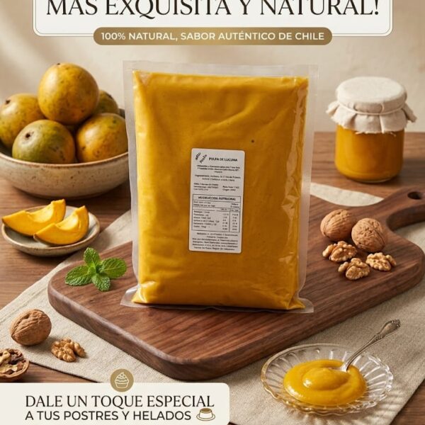 Pulpa Lucuma Congelada 10*1