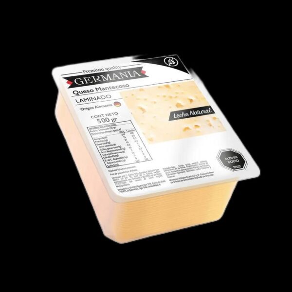 Queso Mantecoso Laminado 1*1 kg