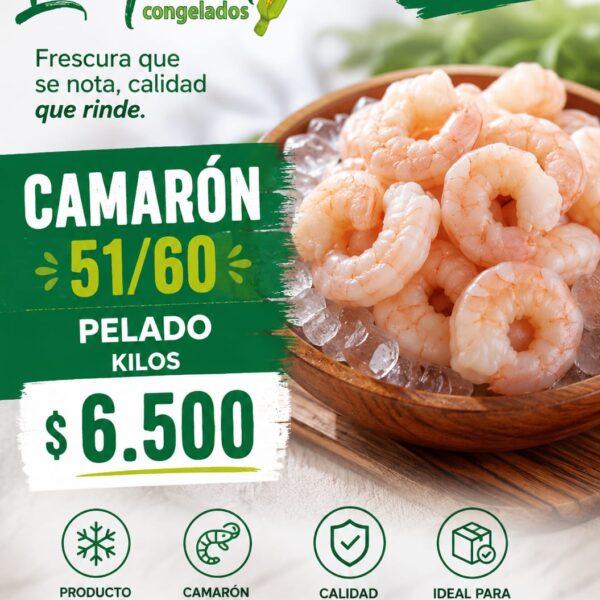 Camaron 51/60 1*1 kg
