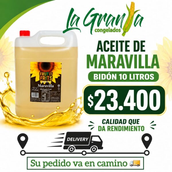 Aceite Maravilla Frutti Frits 1*10 lts