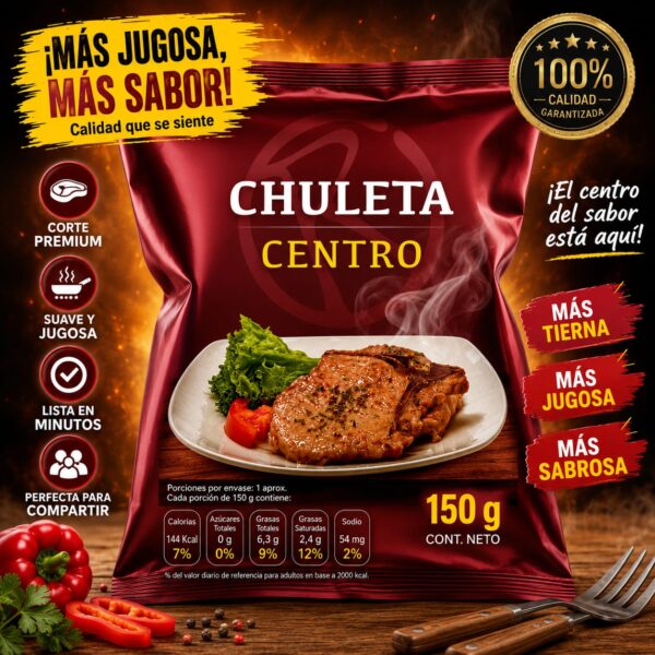 Chuleta Porcionada Rupanco 150 gr