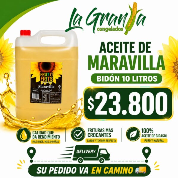 Aceite Maravilla Frutti Frits 1*10 lts