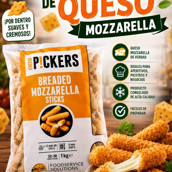 Bastoncitos De Q ueso Mozzarella 1 kg