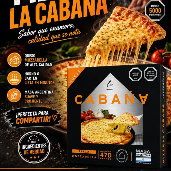 PIZZAS MOZZARELLA LC 6*470 GR