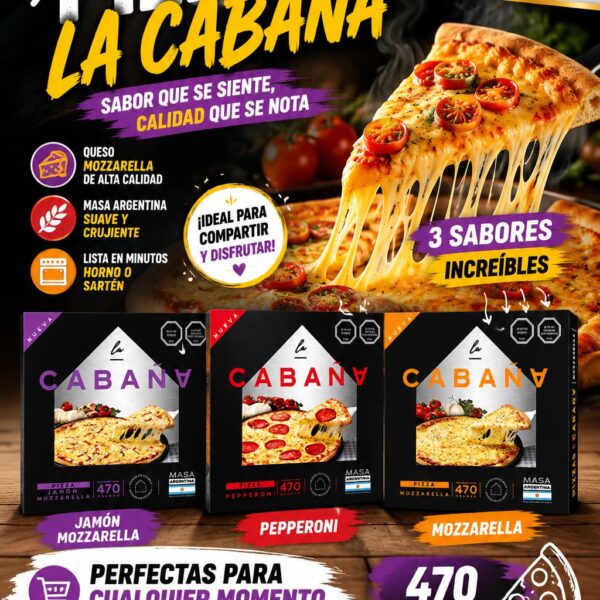 Pizza LC unidad 470 Gramos