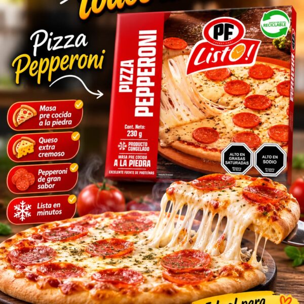 PIZZA PEPPERONI PF 6*430 GR