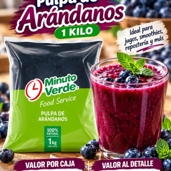 Pulpa 1*1 Arandano